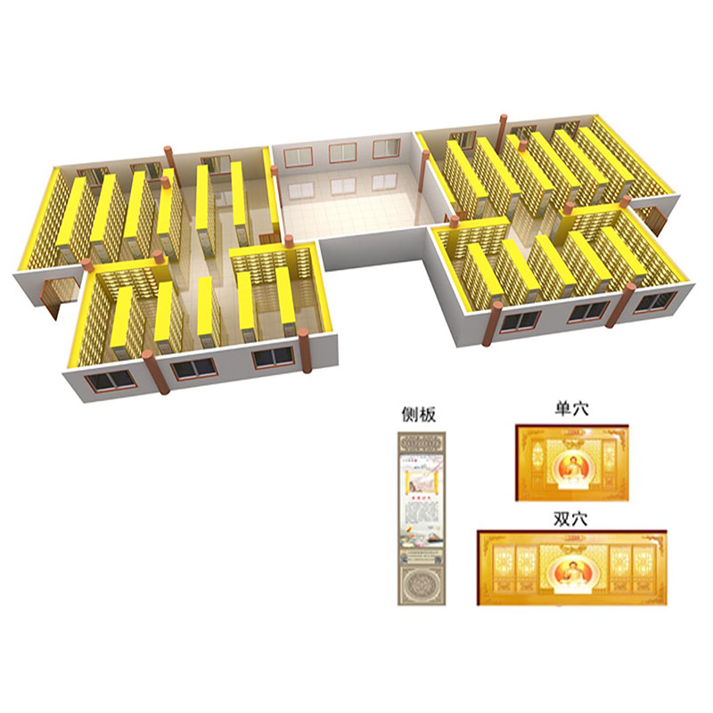 智能存放架3D渲染圖